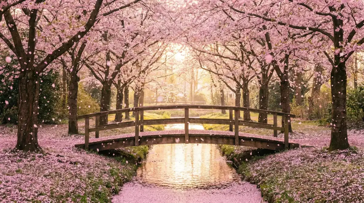 樱花桥畔 - 鬼父在线免费观看 唯美风景